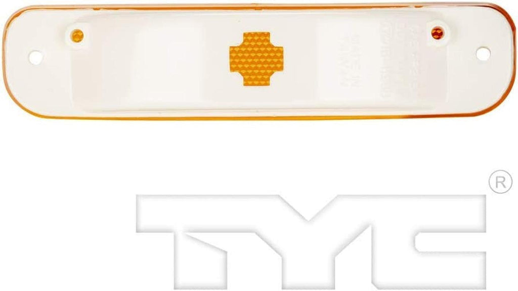 : for Chevy C30 Side Marker Light Assembly 1978 1979 1980 Driver or Passenger Side | Single Piece | Plastic Amber Halogen DOT Replaces GM2550106