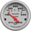 : Gauge, Cylinder Head Temp, 2 1/16", 60-170ºc, Electric, Ultra-Lite