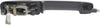 Exterior Door Handle Compatible with Volkswagen Passat 1990-1993 Front and Rear Door Handle Right Side and Left Side Set of 4 outside Textured Black Plastic+Metal