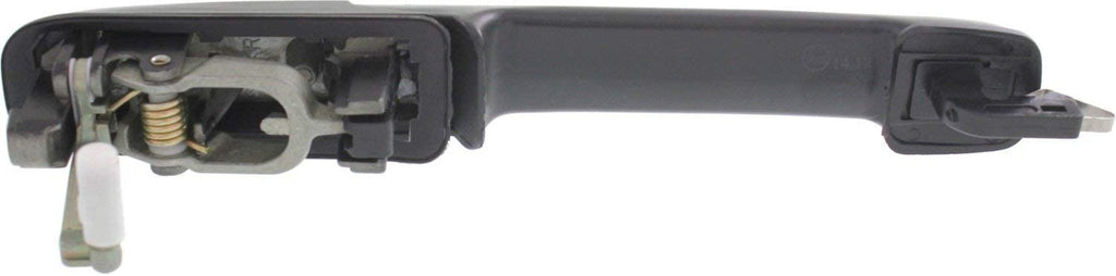 Exterior Door Handle Compatible with Volkswagen Passat 1990-1993 Front and Rear Door Handle Right Side and Left Side Set of 4 outside Textured Black Plastic+Metal