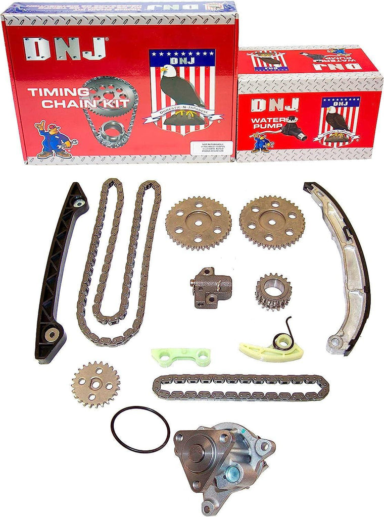 DNJ TK446WP TIMING KIT with WATER PUMP for 01-11 FORD, MAZDA / L4 / 2.3L / 140 DOHC 16V