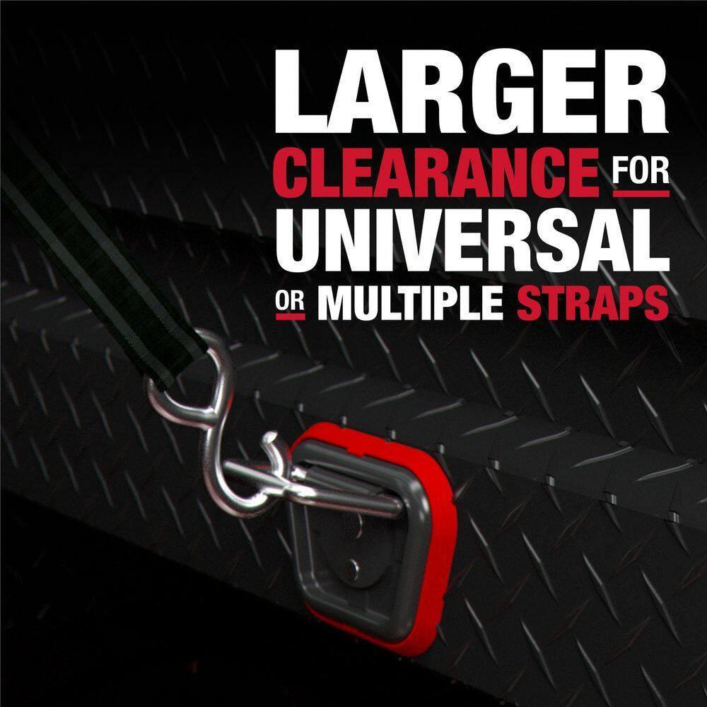 72 In. Gloss Black Steel Full Size Crossbed Truck Tool Box