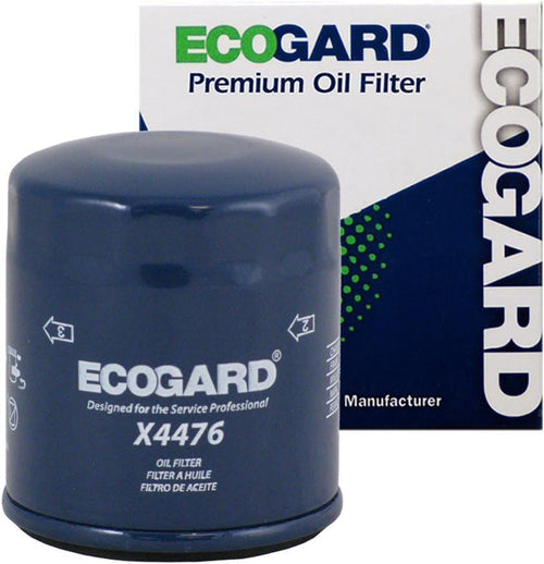 ECOGARD X4476 Premium Spin-On Engine Oil Filter for Conventional Oil Fits Toyota Corolla 1.8L 1993-2021, Camry 2.2L 1992-2001, Prius 1.5L 2001-2009, Yaris 1.5L 2006-2019, Matrix 1.8L 2003-2008