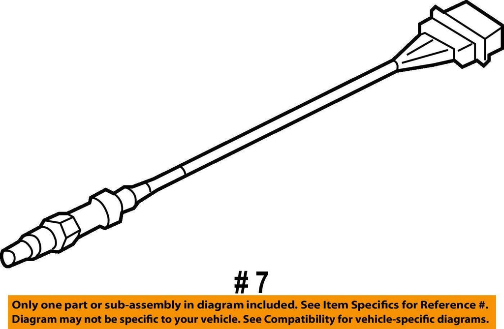 Volkswagen OEM Oxygen Sensor Fits Jetta Beetle,Passat with 1.8 Engine 2014-2018, Upstream O2