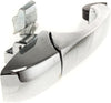Rear Exterior Door Handle Compatible with 2005-2010 Chrysler 300 and 2005-2008 Dodge Magnum, Set of 2, Driver and Passenger Side