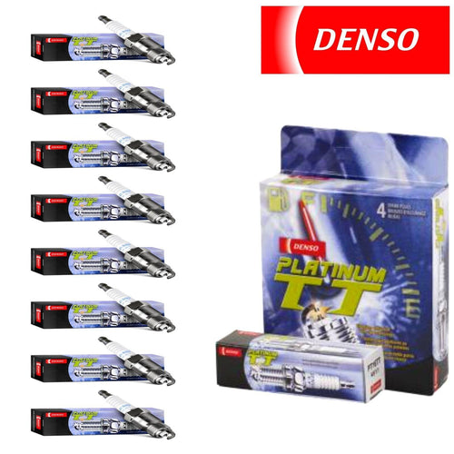 8 Pcs Denso Platinum TT Spark Plugs ( for 2005-2015 Nissan Armada 5.6L V8 Kit )