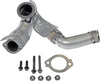 Dorman 679-012 Driver Side Turbocharger up Pipe Compatible with Select Ford Models