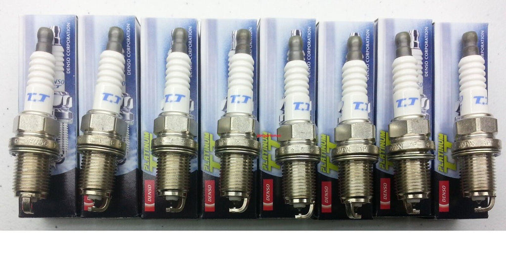 8 DENSO PK20TT / 4504 Platinum Titanium TT Spark Plugs