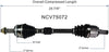 NCV75072 CV Axle Shaft Assembly - Left Front (Driver Side)
