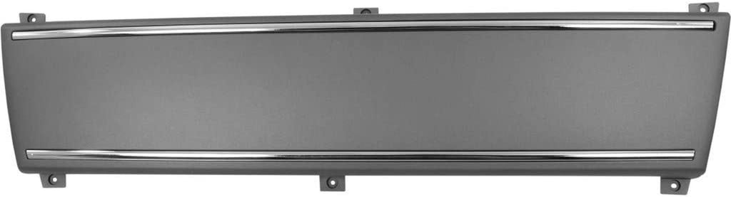 Compatible with Audi A4 / A4 Quattro Grille Trim 2005 06 07 2008 | Primed & License Plate | AU1223100 | 8E0807287D1QP