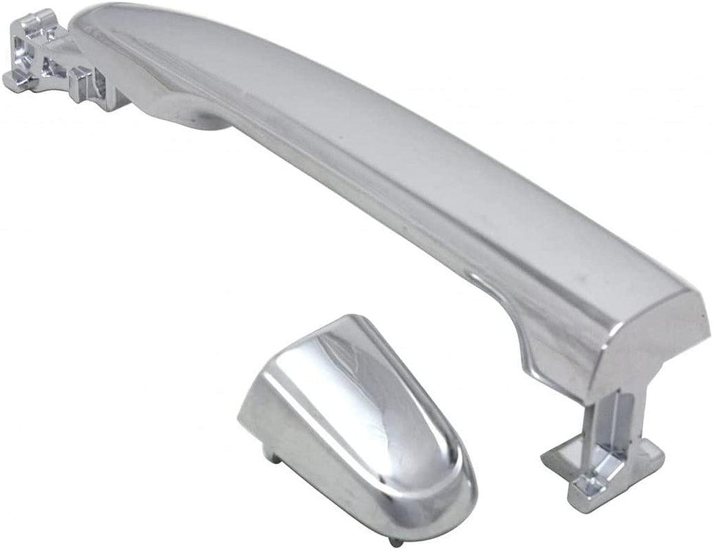 for Lexus Rx400H Exterior Door Handle Rear, Driver or Passenger Side Chrome (2006 2007 2008) | Trim: Base