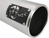 49T40501-P122 SATURN 4S 304 Stainless Steel Intercooled Clamp-On Exhaust Tip Polished