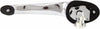 Front Exterior Door Handle Compatible with 2001-2010 Chrysler PT Cruiser All Chrome, Plastic, Set of 2, Driver and Passenger Side