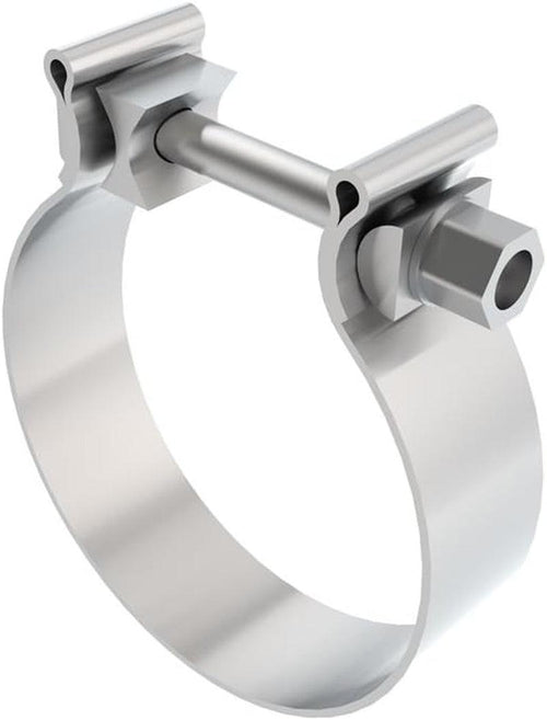 - 4In T-304 Stainless Steel Accuseal Single Bolt Band Clamp (18340)