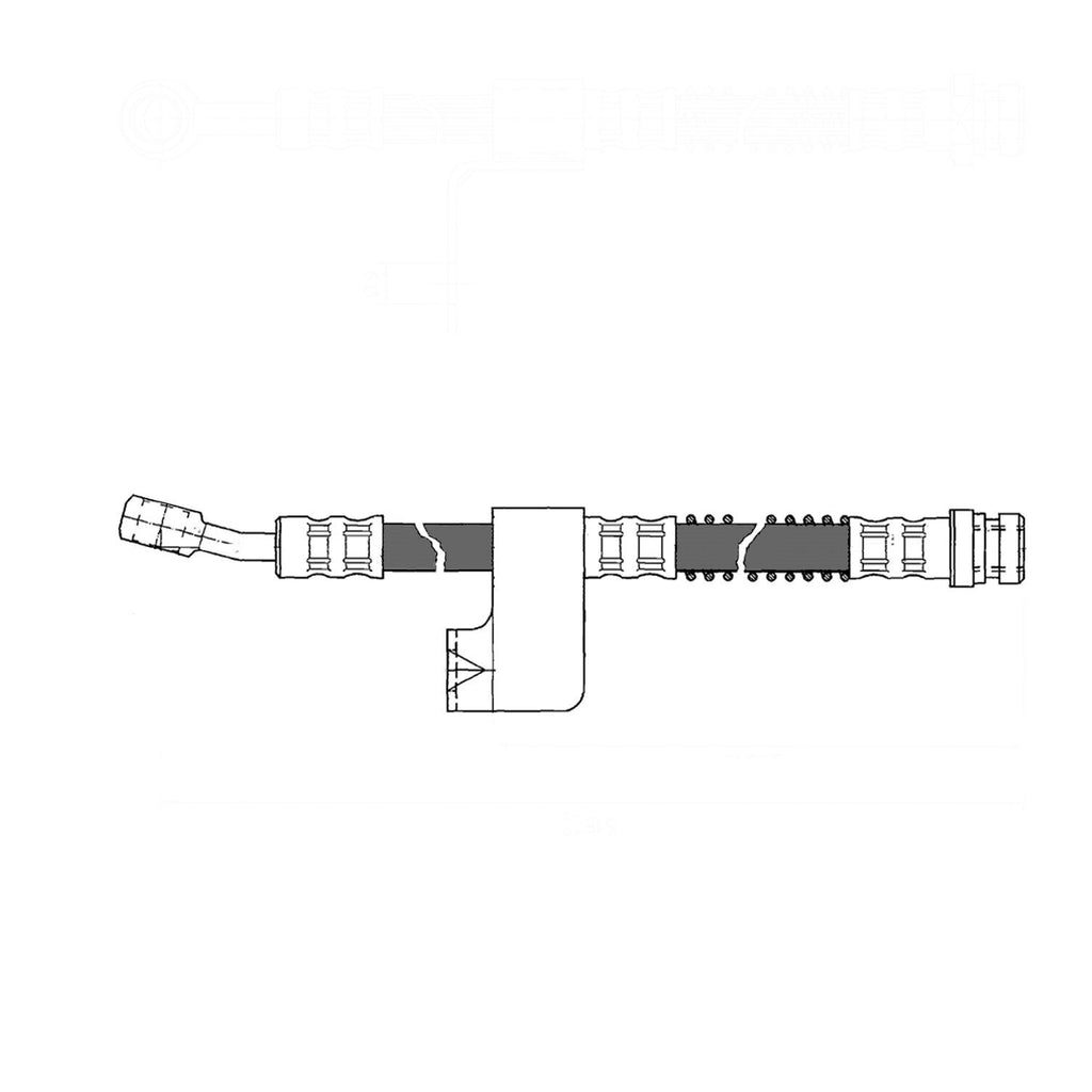 Centric Brake Hydraulic Hose for Hyundai 150.51067