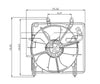 TYC Engine Cooling Fan Assembly for 07-08 Fit 601010