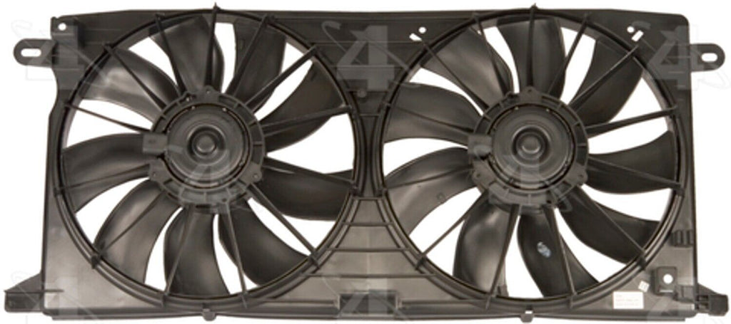 Four Seasons Dual Radiator and Condenser Fan Assembly for Deville, Aurora 76145