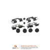 Carlson Disc Brake Hardware Kit for TL, Ridgeline, Odyssey 13423Q