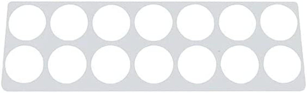 21812 2006+ Kenworth Stainless Right Gauge Dash Panel Trim - 14 Holes