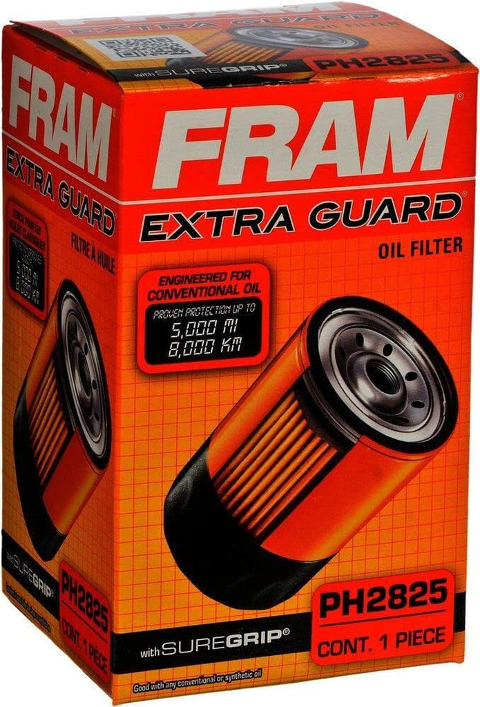 Extra Guard PH2825, 10K Mile Change Interval Spin-On Oil Filter