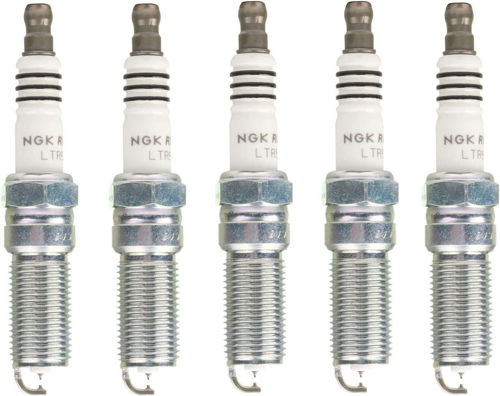 NGK Set of 5 Ruthenium HX High Spark Plugs 0.044 for Chevy GMC Hummer Isuzu L5