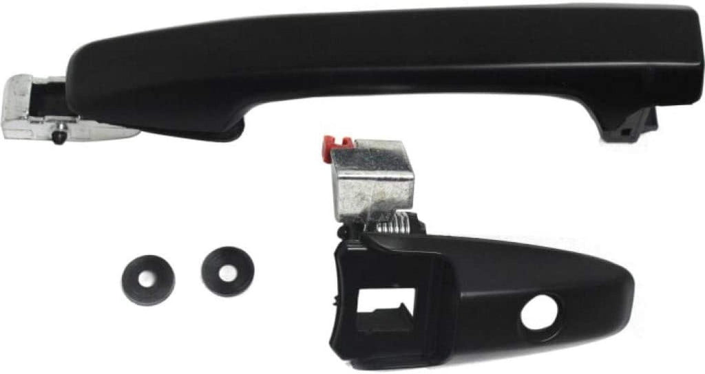 for Honda Pilot Exterior Door Handle Front, Driver Side Primed (2009-2014) | with Key Hole| Trim:All Submodels