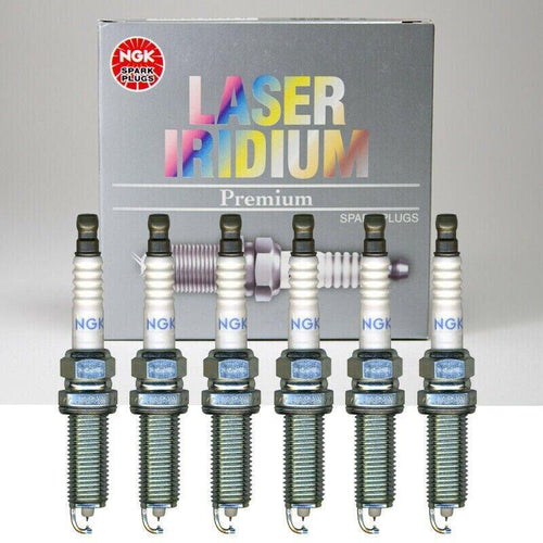 6 - NGK LASER IRIDIUM Spark Plugs DF8H11B for Infiniti Nissan 370Z M37 Q50 Q60