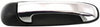Compatible with Chrysler Aspen Exterior Door Handle 2007 2008 2009 Passenger Side | Rear Smooth Black Bezel W/Chrome Lever | Trim: All Submodels | CH1521118 | 1EH601XRAA