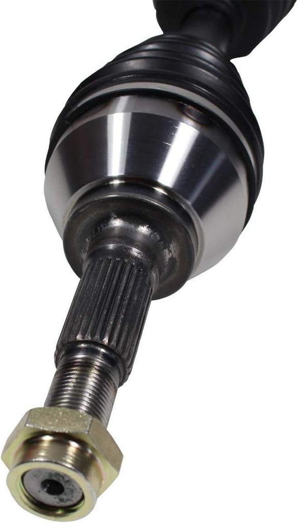 NCV10204 CV Axle Shaft Assembly - Right Front (Passenger Side), Silver/Black