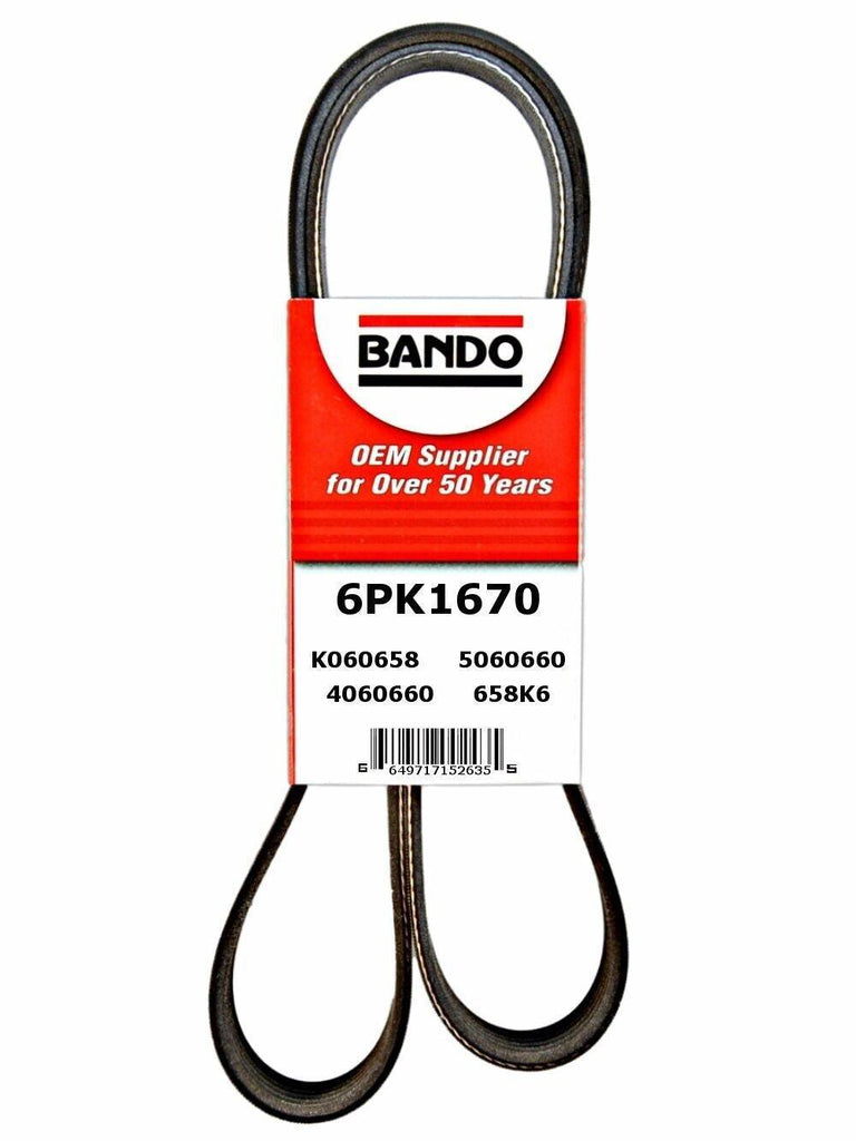 Accessory Drive Belt for 300, Challenger, Charger, Nx300+More 6PK1670
