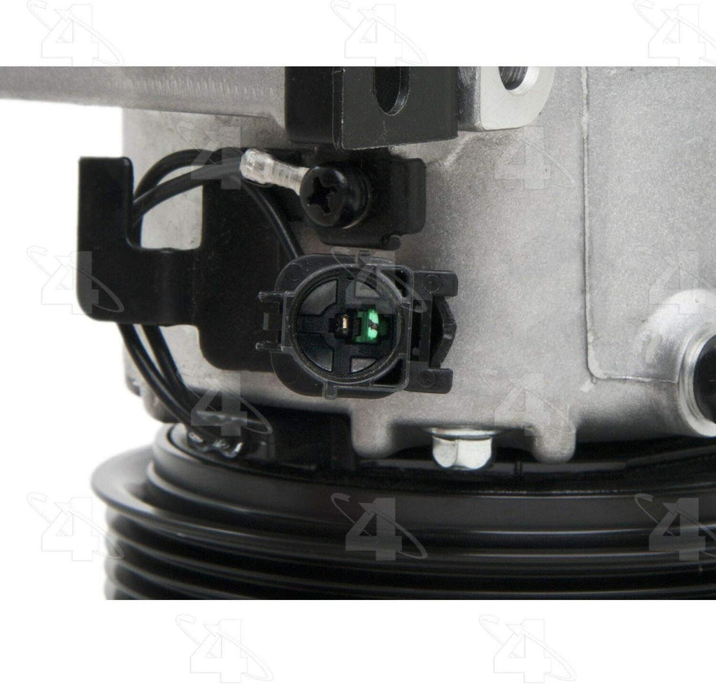 198354 New Halla HCC-VS12 Compressor W/Clutch (198354)