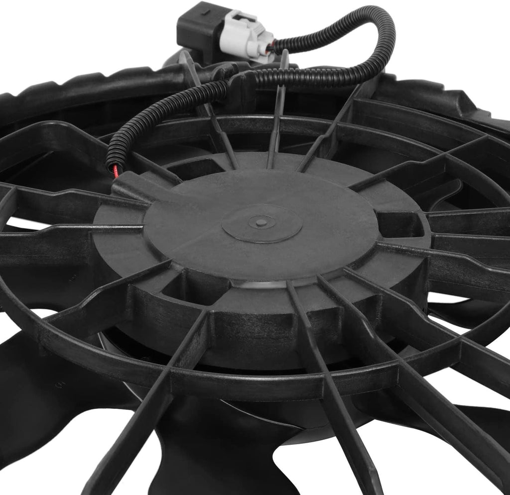 OEM-RF-1106 Factory Style Radiator Cooling Fan Assembly Compatible with 11-14 Sonata / 12-13 Optima 2.4L