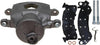 Gold 18R650 Front Driver Side Disc Brake Caliper Assembly with Semi-Metallic Pads (Loaded Non-Coated), Remanufactured