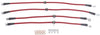 BH00045 Stainless Steel Brake Hose Kit- Front & Rear