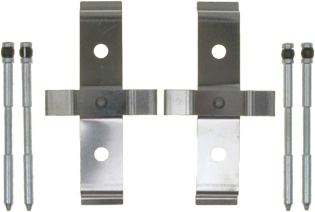 Gold 18H1198 Front Disc Brake Caliper Hardware Kit with Clips and Pins