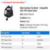 Right Auxiliary Fan Motor - Compatible with 1994 Toyota Celica