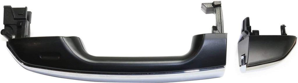 Rear, Driver and Passenger Side Exterior Door Handle Set Compatible with 2010-2020 Toyota 4Runner, Fits 2009-2011 Toyota Land Cruiser, Fits 2013-2016 Toyota Land Cruiser