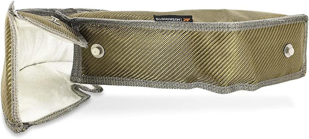 MMTB-MUS4-15 Titanium Turbo Blanket, Compatible with Ford Mustang Ecoboost 2015+