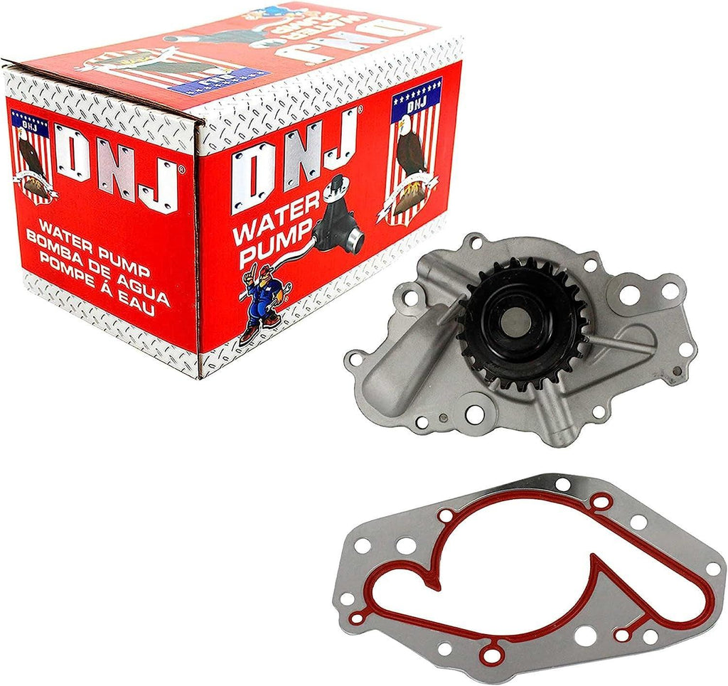 DNJ WP140 Water Pump/For 1998-2007/ Chrysler, Dodge/ 300, Charger, Concorde, Intrepid, Magnum, Sebring, Stratus/ 2.7L/ DOHC/ V6/ 24V/ 167Cid