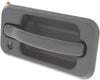 for Hummer H2 Exterior Door Handle Front, Passenger Side Textured Black 2003-2009 | with Key Hole | Trim: Base | HU1311102 | 15104793