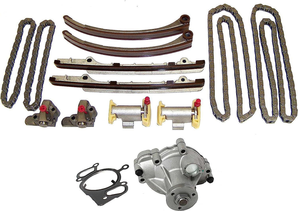 DNJ TK4162WP TIMING KIT with WATER PUMP for 97-06 FORD, JAGUAR / V8 / 3.9L, 4.0L / 241, 244 DOHC 32V