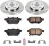 KOE4737 Autospecialty Rear Replacement Brake Kit-Oe Brake Rotors & Ceramic Brake Pads