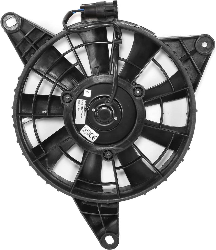 OEM-RF-1164 Factory Style A/C Condenser Fan Assembly Compatible with 2001-2002 Sportage