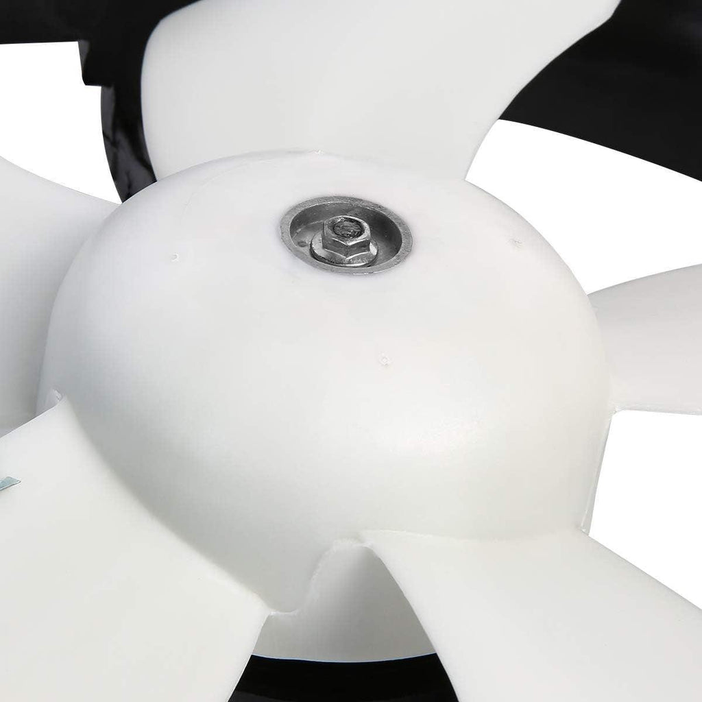 OEM-RF-0268 Factory Style Radiator Cooling Fan Assembly Cooling Efficiency Improved Direct Replacement [Compatible with 1993-1997 Prizm / 1993-1997 Corolla]