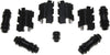 Gold 18K831X Front Disc Brake Caliper Hardware Kit with Clips, Seals, and Bushings