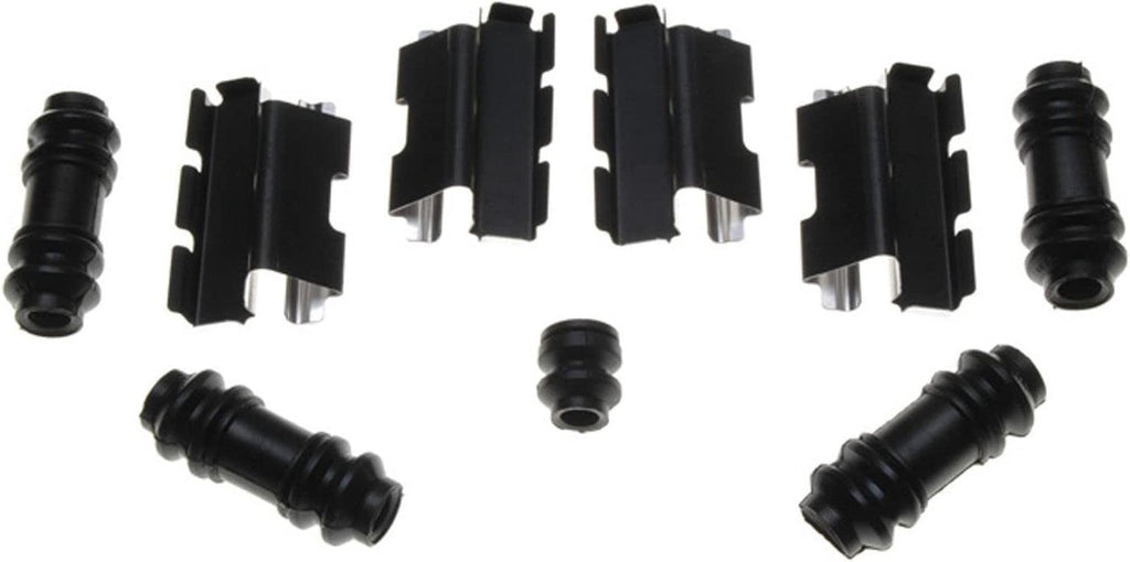 Gold 18K831X Front Disc Brake Caliper Hardware Kit with Clips, Seals, and Bushings