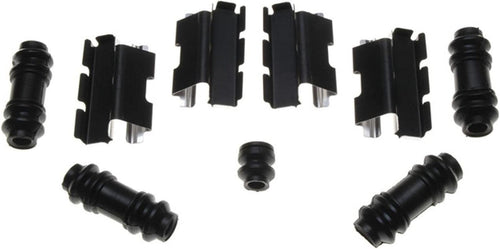 Gold 18K831X Front Disc Brake Caliper Hardware Kit with Clips, Seals, and Bushings