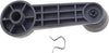 for Ford Focus 2005 06 07 08 09 2010 Window Crank Handle Driver or Passenger Side | Gray | Plastic | Replacement for 5S4Z5423342AAC