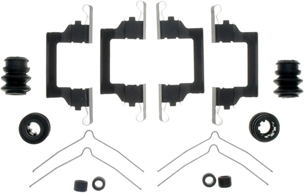 Gold 18K1762X Front Disc Brake Caliper Hardware Kit with Clips, Springs, Seals, and Bushings