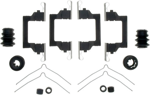 Gold 18K1762X Front Disc Brake Caliper Hardware Kit with Clips, Springs, Seals, and Bushings